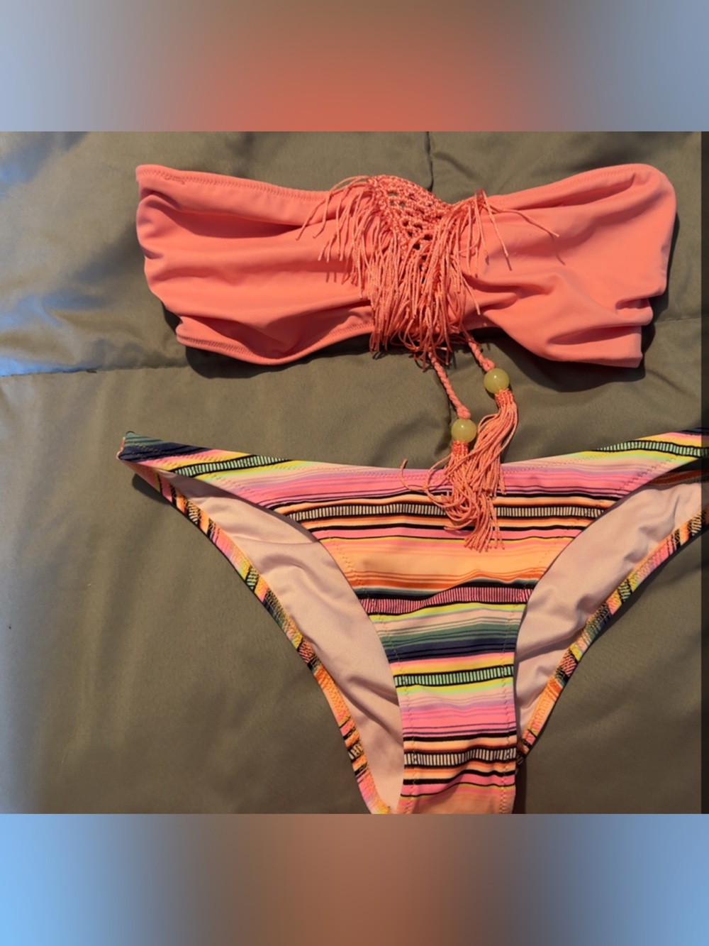 Victoria’s Secret bikini size small bottom & medium top